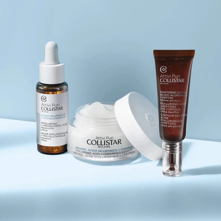 Collistar Pure Actives - Hyaluronic Acid + Polyglutamic Acid Face Serum, 30 ml