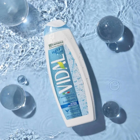 Vidal Hydra Pure - Douchegel met micellair water, 500 ml