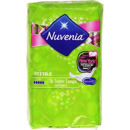 Nuvenia Thin - 16 superlange, voorgevormde maandverbanden