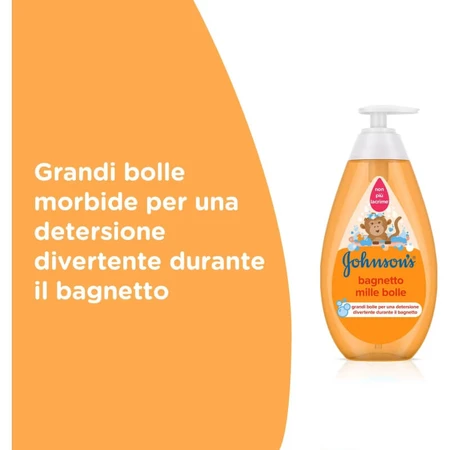 Johnson &amp; Johnson Mille Bolle Baby Bath - Baby Cleanser, 750 ml