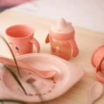 Suavinex Forest - Non-Spill Cup, 6m+, Pink, 200 ml