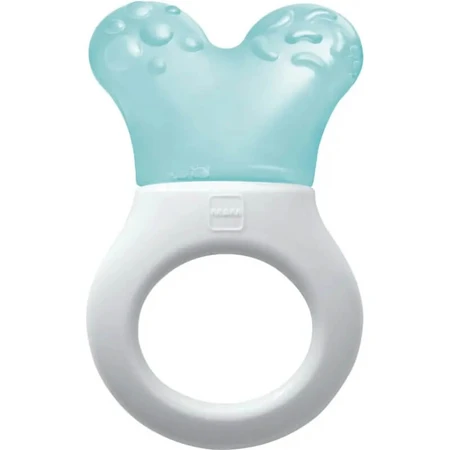 Mam Mini Refrigerated Teething Ring with Clip - Light Blue