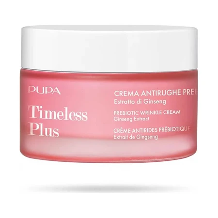 Pupa Timeless Plus – prebiotyczny krem przeciwzmarszczkowy 50 ml: ceny i cechy