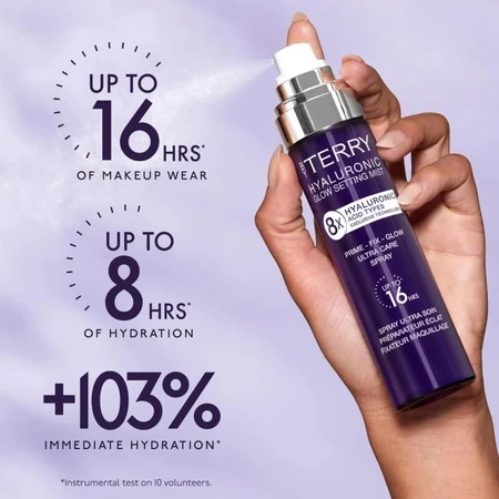 By Terry Hyaluronic Glow Setting Mist - Makeup Setting Spray, 100 ml