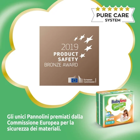 Babylino Sensitive - 26 de scutece pentru nou-născuți, 2-5 kg