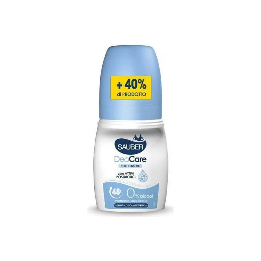 Sauber deo care – deodorant roll-on pentru pielea sensibilă, 50 ml