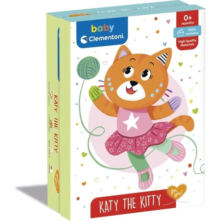 Clementoni Katy la petite chatte - Chaton en peluche 17762