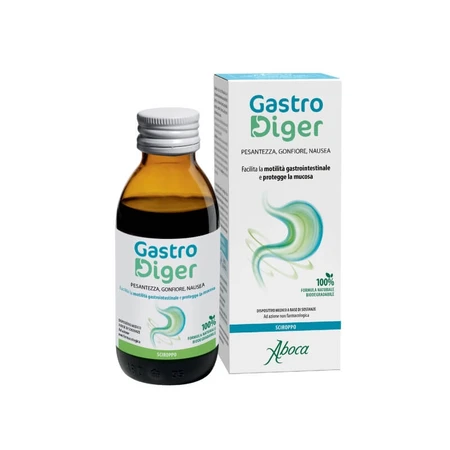 Aboca Gastrodiger – Sirup bei Verdauungsproblemen, 180 g