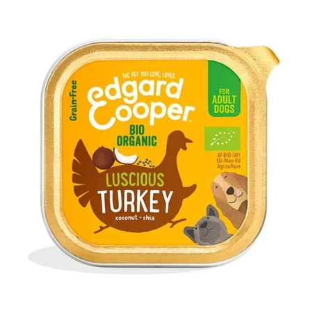 Edgard & Cooper Adult Turkey – Alleinfuttermittel für ausgewachsene Hunde zur Gewichtsregulierung, 100 g