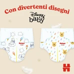 Huggies bebè taglia 2 (3-6 kg) 24 pannolini