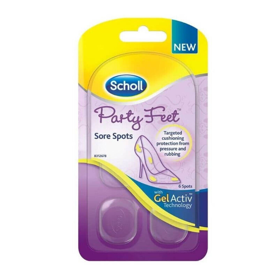 Scholl Party Feet protectii gel pentru bataturi