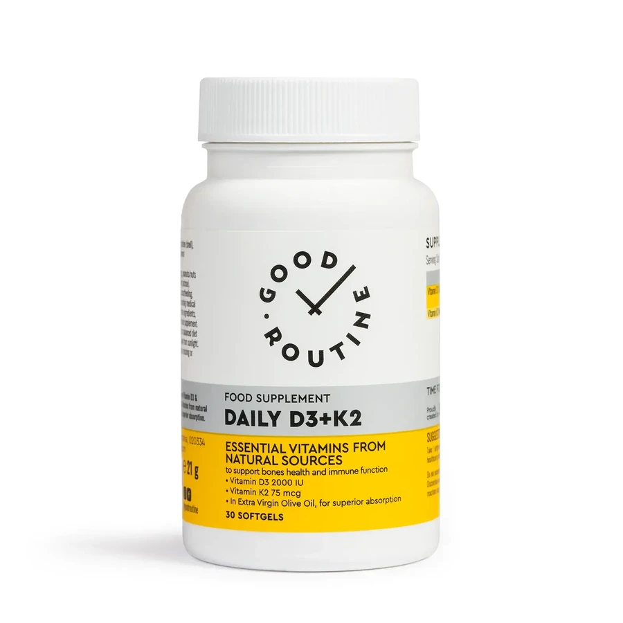 Secom Good Routine Daily D3+K2 30 softgels