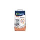 Biokat's Bianco Fresh – Klumpendes Katzenstreu aus 99 % natürlicher weißer Tonerde mit Vanille- und Mandarinen-Duft, staubfrei, 10 kg