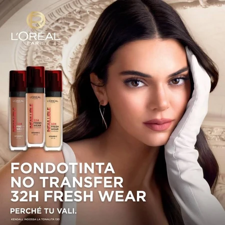L'Oréal Paris Infaillible 24h Fresh Wear – Flüssig-Foundation – Nr. 20 Ivoire