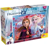 Lisciani Disney Frozen II - 60-piece double-sided puzzle with a coloring page on the back