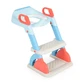 Cangaroo Murray albastru – adaptor pentru oliță cu scăriță pliabilă, înălțime reglabilă între 38 și 45 cm