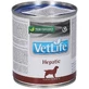Farmina Vet Life Hepatic Chicken – Alleinfuttermittel für Hunde mit Leberinsuffizienz, 300 g