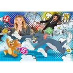 Clementoni Supercolor - 24-piece Maxi Puzzle: Tom &amp; Jerry