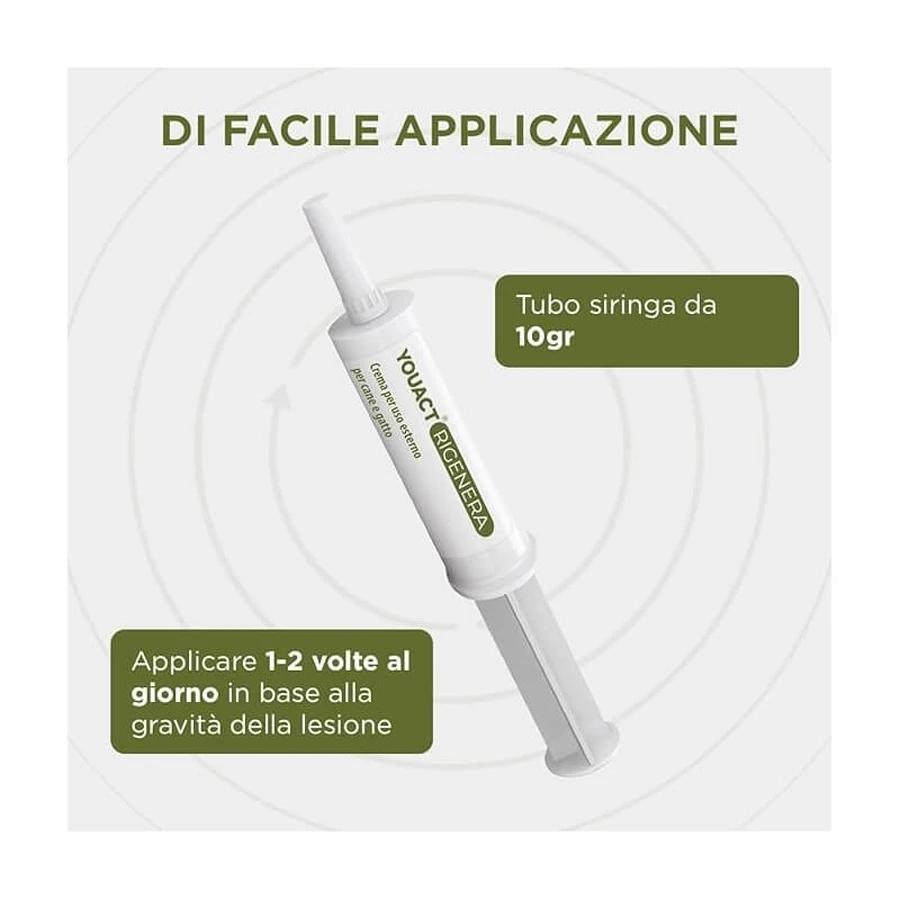 Msd animal health Rigenera - crema dermatologica rigenerante cutanea cane gatto 10 g