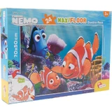 Lisciani Disney Nemo - 24-piece maxi floor double-sided puzzle with a coloring page on the back