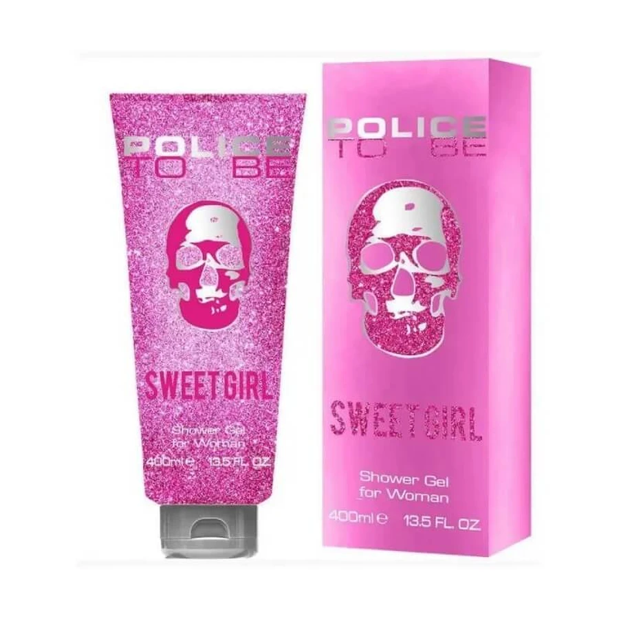 Police Sweet Girl - Gel douche pour femmes, 400 ml