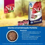 Farmina N&amp;d Quinoa Adult Mini WM Cordero - Alimento completo para perros adultos de raza pequeña para el control del peso, 140 g