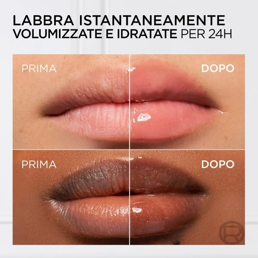 L'oreal paris Plump ambition hyaluron lip oil - olio labbra volumizzante n. 380 fard in