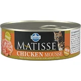 Farmina Matisse Chicken Mousse for Cats - Complete Food for Adult Cats, 85 g