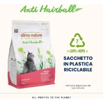 Almo Nature Holistic Salmon - Complete Food for Adult Cats (Anti-Hairball) 2 kg