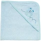Peignoir en coton Chicco Square avec souris bleu clair, à partir de 0 mois