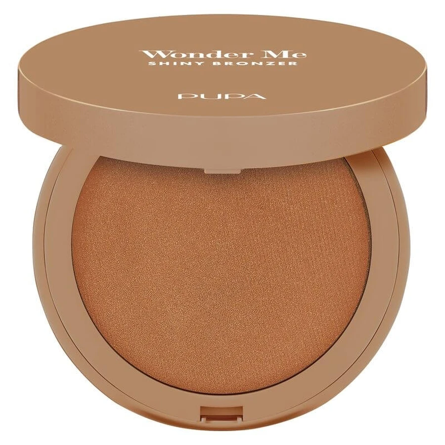 Pupa Wonder Me Shiny Bronzer - Luminous Terra Cotta n° 004 Dark Warm