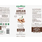Equilibra Argan - Micellar Water for Face, Eyes, and Lips, 400 ml