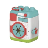 Clementoni Soft Clemmy: Mijn eerste wasmachine – Zintuiglijk speelgoed met 5 zachte blokjes