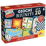 Lisciani Spielzimmer-Spieleset – über 20 Spiele und 12 Brettspiele für Kinder ab 6 Jahren
