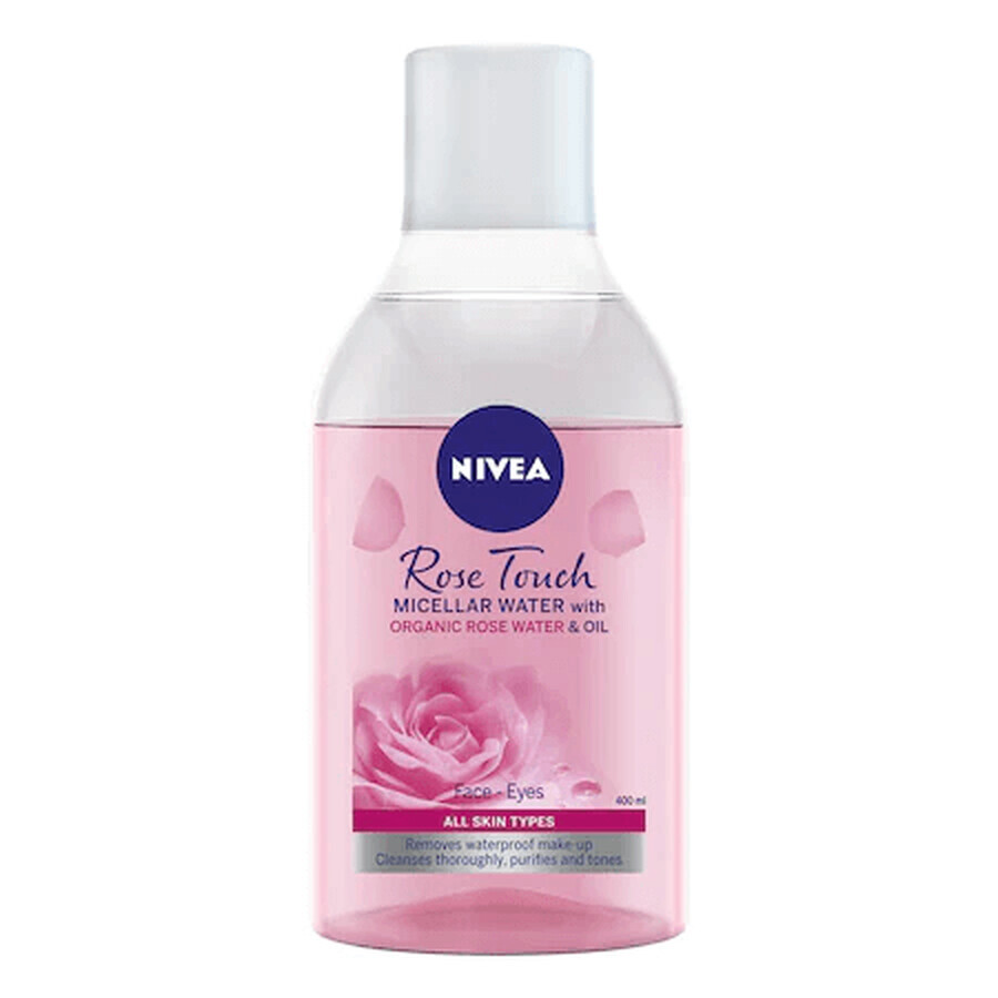 Apa micelara bifazica Rose Touch, 400 ml, Nivea