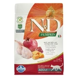 Farmina N&amp;d Pumpkin Adult mit Wachtel, Kürbis und Granatapfel – Alleinfuttermittel für Katzen, 300 g