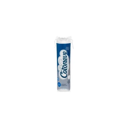 Cotoneve make-upverwijderingsdoekjes met omgezoomde randen, 1 verpakking van 80 doekjes