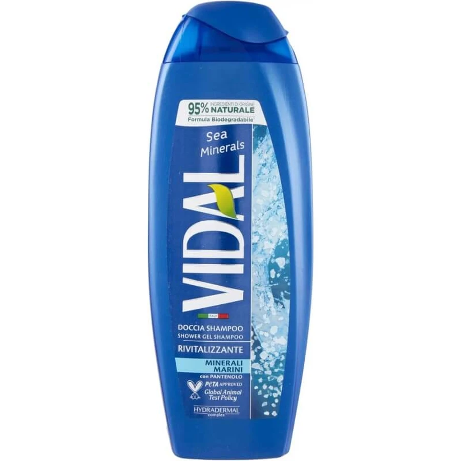 Vidal Sea Minerals - Revitalizing Shower Shampoo, 250 ml