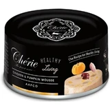 Cherie Hähnchen-Kürbis-Mousse – Alleinfuttermittel für Katzen, 80 g