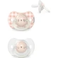 Suavinex Night &amp; Day - Chupete de silicona para 0-6 meses - Rosa