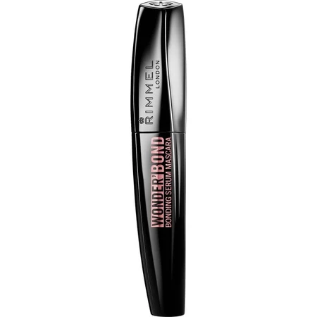 Rimmel Wonder'Bond - Máscara de pestañas con sérum reparador n.º 001, negro