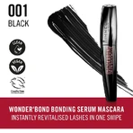 Rimmel Wonder'Bond - Máscara de pestañas con sérum reparador n.º 001, negro