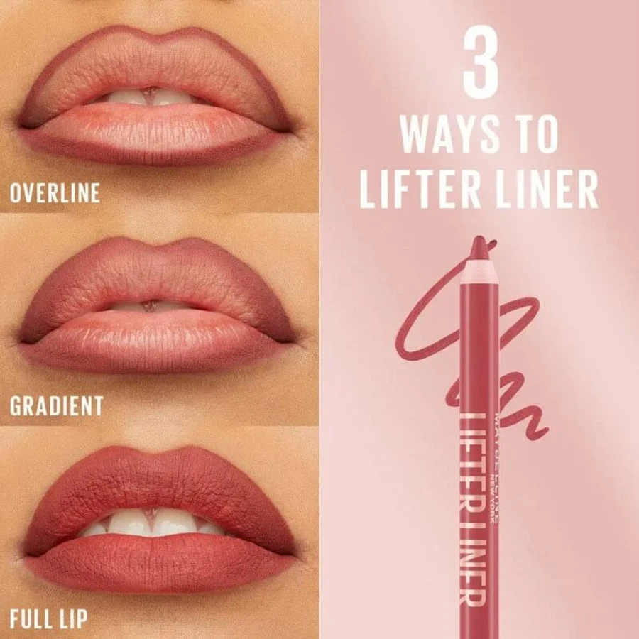 Maybelline Lifter Liner - Lippenpotlood met hyaluronzuur nr. 010 Main Character