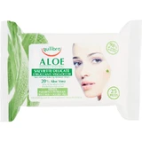 Equilibra Aloe - 25 milde reinigingsdoekjes voor gezicht en ogen