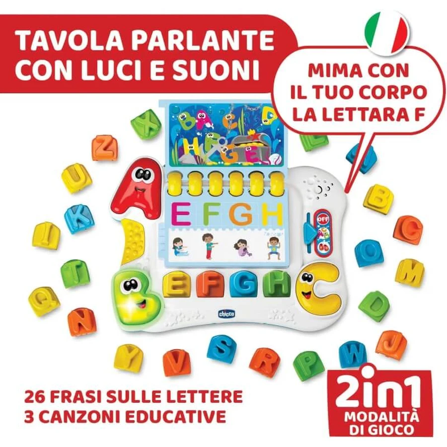 Chicco Moving Letters - Educatief speelgoed