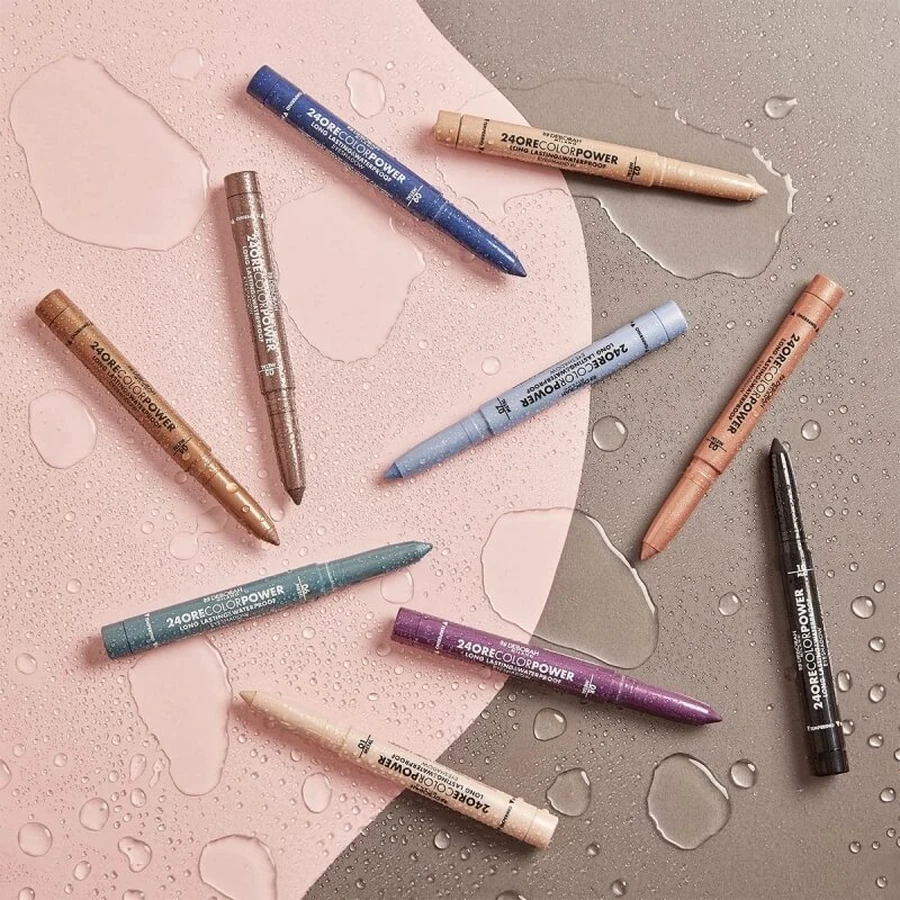 Cień do powiek Deborah 24-Hour Color Power – cień w sztyfcie nr 05, brązowy: ceny i cechy