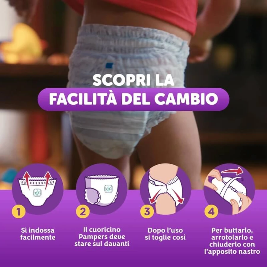 Pampers Progressi – 34 de scutece mărimea 5 junior (12-18 kg)