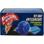 Set Fulmine anti-țânțari – emițător electric de plăcuțe + 10 plăcuțe