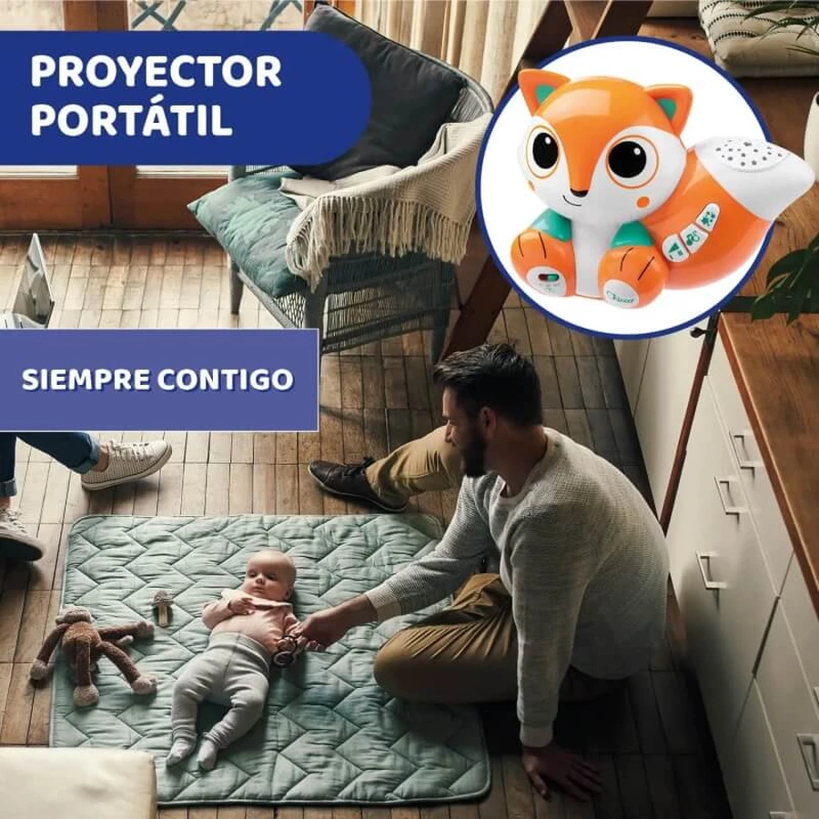 Chicco Magic Forest – Kinderprojektor in Fuchsform