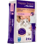 Ceva Animal Health Feliway Happy Salmon Snacks - 24 barritas para gatos, de 14 g cada una